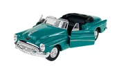 Samochody i pojazdy dla dzieci - WELLY OLD TIMER 1953 BUICK SKYLARK ZIELONY BEZ DACHU 1:34 43664 - miniaturka - grafika 1