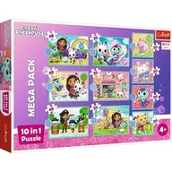 Puzzle - Puzzle 10w1 - W świecie Gabi TREFL - miniaturka - grafika 1