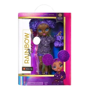 MGA Rainbow High Junior High Fashion s2 Lalka Krystal 582984 Mga Entertainment - Lalki dla dziewczynek - miniaturka - grafika 1