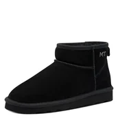 Kozaki damskie - Marco Tozzi Damskie 2-26484-45 modne kozaki, czarne, 39 EU, czarny, 39 EU - miniaturka - grafika 1