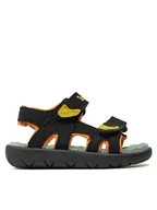 Buty dla chłopców - Timberland Sandały Perkins Row 2 Strap Sandal TB0A5M2DEDN1 Czarny - miniaturka - grafika 1