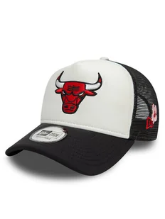 New Era Czapka z daszkiem Chicago Bulls Nba Flower 9Forty 60595281 Biały - Czapki męskie - miniaturka - grafika 1