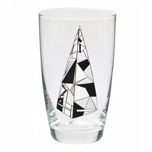 Szklanki DECO Choinka KROSNO 2x 450ml świąteczne - Szklanki - miniaturka - grafika 1