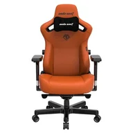 Fotele gamingowe - Anda Seat Kaiser 3 XL Gamingowy do 200kg Skóra ECO Pomarańczowy - miniaturka - grafika 1