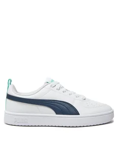 Puma Sneakersy Rickie Jr 384311 32 Biały - Buty dla dziewczynek - miniaturka - grafika 1