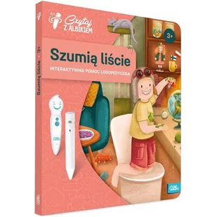 Szumią liście. Interaktywna pomoc logopedyczna 3+ - Książki edukacyjne - miniaturka - grafika 1