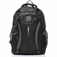 Plecaki - Plecak do Pracy Męski Czarny Duży A4 Sportowy Wodoodporny Bag Street 67C - miniaturka - grafika 1