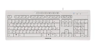 CHERRY STREAM 3.0 klawiatura Biuro USB Swiss Czarny G85-23200CH-0 - Klawiatury - miniaturka - grafika 1