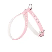 Smycze dla psów - Dingo Glamour naczynia do dekoracyjna z kryształami, dla psów, rose - miniaturka - grafika 1