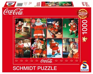 G3 Puzzle PQ 1000 Coca-Cola Święty Mikołaj - Puzzle - miniaturka - grafika 1
