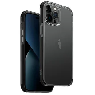 UNIQ etui Combat iPhone 14 Pro 6,1" czarny/carbon black - Etui i futerały do telefonów - miniaturka - grafika 1