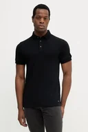 Koszulki męskie - Joop! polo wełniane męski kolor czarny gładki 30043596 - miniaturka - grafika 1