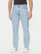 Spodnie męskie - Guess Jeans Jeansy M4YA1C D5DM1 Niebieski Slim Fit - miniaturka - grafika 1