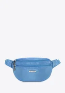 Torebki damskie - Nerka z poliestru z odpinanym paskiem błękitna - miniaturka - grafika 1