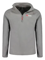 Odzież trekkingowa męska - Canadian Peak Bluza polarowa "Tugeak" w kolorze szarym - miniaturka - grafika 1
