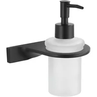 Mydelniczki i dozowniki mydła - Mexen Rino dozownik do mydła, czarny - miniaturka - grafika 1