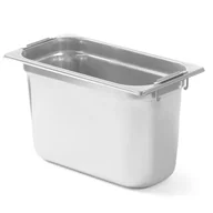 Pojemniki kuchenne - Pojemnik GN z chowanymi uchwytami stal nierdzewna GN1/3 325x176mm wys. 200mm - Hendi 803509 - miniaturka - grafika 1