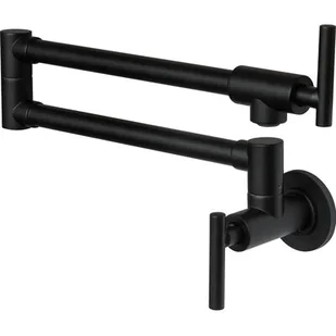 Bateria BERG Pot Filler 830135B Czarny mat - Baterie kuchenne - miniaturka - grafika 1