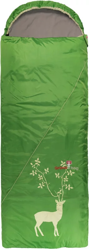Grüezi-Bag Cloud Blanket Deer IV Śpiwór, zielony Left Zipper 2021 Śpiwory  syntetyczne - Ceny i opinie na Skapiec.pl