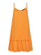 Sukienki - Pieces Sukienka w kolorze pomarańczowym - miniaturka - grafika 1
