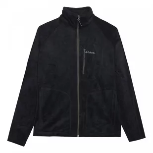 Męski polar rozpinany Columbia Fast Trek II Full Zip Fleece - czarny - COLUMBIA - Koszulki sportowe męskie - miniaturka - grafika 1