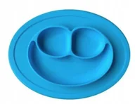 Miseczki i talerzyki dla dzieci - SILIKONOWY TALERZ TALERZYK DLA DZIECI BLW KOLORY - miniaturka - grafika 1