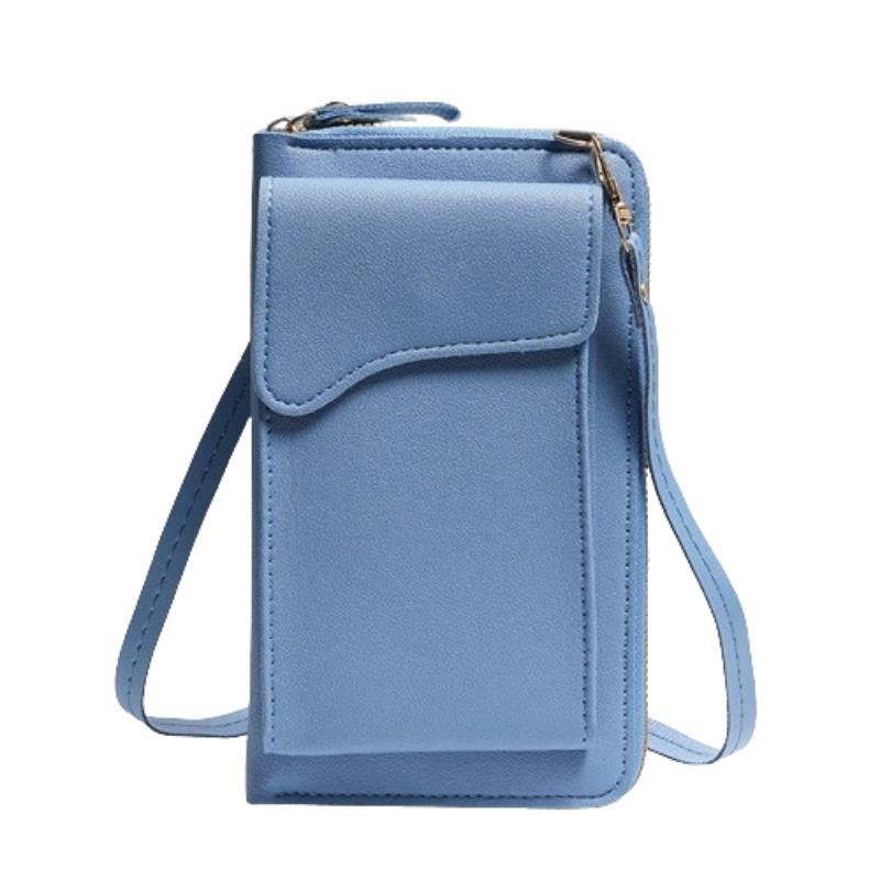 Torebka / Saszetka Na Telefon Z Funkcją Portfela, (18*11*5Cm), Blue / Niebieski