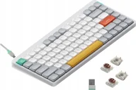 Klawiatury - NuPhy Air75 V2 Ionic White Wisteria - miniaturka - grafika 1