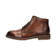 Moda i Uroda OUTLET - bugatti Męskie buty 331-AO930 z zimną podszewką, kolor koniakowy/ciemny brąz, 41 EU, Koniak, ciemny brąz, 41 EU - miniaturka - grafika 1