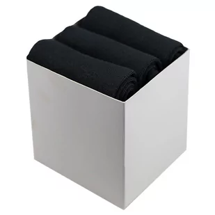 Zestaw 3 par skarpet bambusowych - kolor szary - 3 w cenie 1 - EM Men's Accessories - Skarpetki męskie - miniaturka - grafika 1