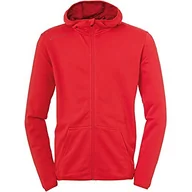 Kurtki męskie - uhlsport Uhlsport Essential Hood kurtka męska, czerwona, M 100519604 - miniaturka - grafika 1