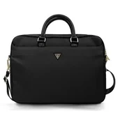 Części i akcesoria do laptopów - GUESS Guess Nylon Computer Bag - Torba na notebooka 15" / 16" (czarny) GUCB15NTMLBK - miniaturka - grafika 1