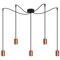 Lampy sufitowe - Sotto Luce LAMPA wisząca CERO 5902429627903 loftowa OPRAWA metalowa oprawki na żarówki zwis miedziane 5902429627903 - miniaturka - grafika 1