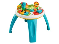 Zabawki kreatywne - Fisher Price Stolik edukacyjny Przyjaciele dżungli, z dźwiękami - miniaturka - grafika 1
