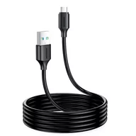 Kable USB - Joyroom kabel USB-A - Micro USB 480Mb/s 2.4A 2m czarny S-UM018A9 - miniaturka - grafika 1