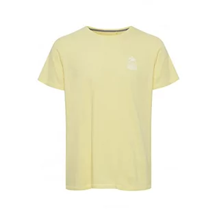 Koszulki męskie - Blend Męski T-shirt T-shirt, 120825/popcorn, L, 120825/popcorn, L - grafika 1