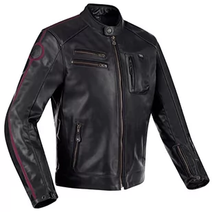 Segura, Kurtka motocyklowa Devon Black Burgundy, XXXL - Odzież motocyklowa - miniaturka - grafika 1