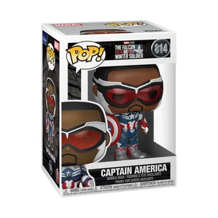 Funko POP! Marvel, figurka kolekcjonerska, Capitan America, 814 - Figurki kolekcjonerskie - miniaturka - grafika 1