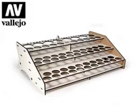 Kolejki i akcesoria - Vallejo Stojak do farb  - moduł prosty 34 cm Vallejo 26007 - miniaturka - grafika 1