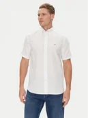 Koszule męskie - Tommy Hilfiger Koszula MW0MW40703 Biały Regular Fit - miniaturka - grafika 1