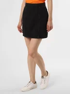 Spódnice - Noisy May - Jeansowa spódnica damska NMPeri, czarny - miniaturka - grafika 1