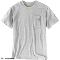 Odzież robocza - CA-TSHIRT - T-shirt męski Carhartt Workwear Pocket  K87 - 2 kolory - S-2XL - miniaturka - grafika 1
