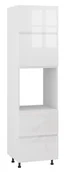 Meble kuchenne - Alba Słupek Wysoki Dps2-60-220 Blum Biały Połysk - miniaturka - grafika 1