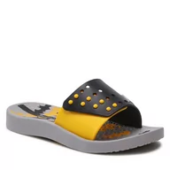 Klapki i japonki damskie - Ipanema Klapki Liga Da Justica Kids 26758 Grey/Black/Yellow 22210 - miniaturka - grafika 1