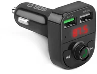 Transmitery FM - SBS FM transmitter/car charger 2xUSB 15W - miniaturka - grafika 1