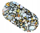 Wanienki dla dzieci - MATA ANTYPOŚLIZGOWA DO WANNY PRYSZNICA 60X34 KAMYKI - miniaturka - grafika 1