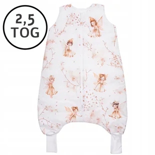 CAŁOROCZNY ŚPIWOREK Z NOGAWKAMI 56-68 XS 2,5 TOG BAWEŁNA100% PRODUKT POLSKI - Śpiworki dla dzieci - miniaturka - grafika 1