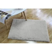 Dywany - Dywan futrzany 60 x 90 szary - miniaturka - grafika 1