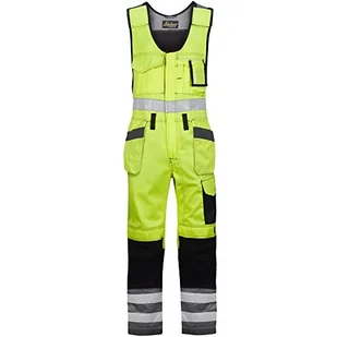 Snickers 2136674156 rozmiar 156 klasa 2 spodnie"High-Vis" - żółty/wyciszony czarny - Spodnie rowerowe - miniaturka - grafika 1