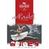 Szkolne artykuły papiernicze - Koh-I-Noor Blok do pasteli artpastel antrycyt A4 20K 180g - miniaturka - grafika 1